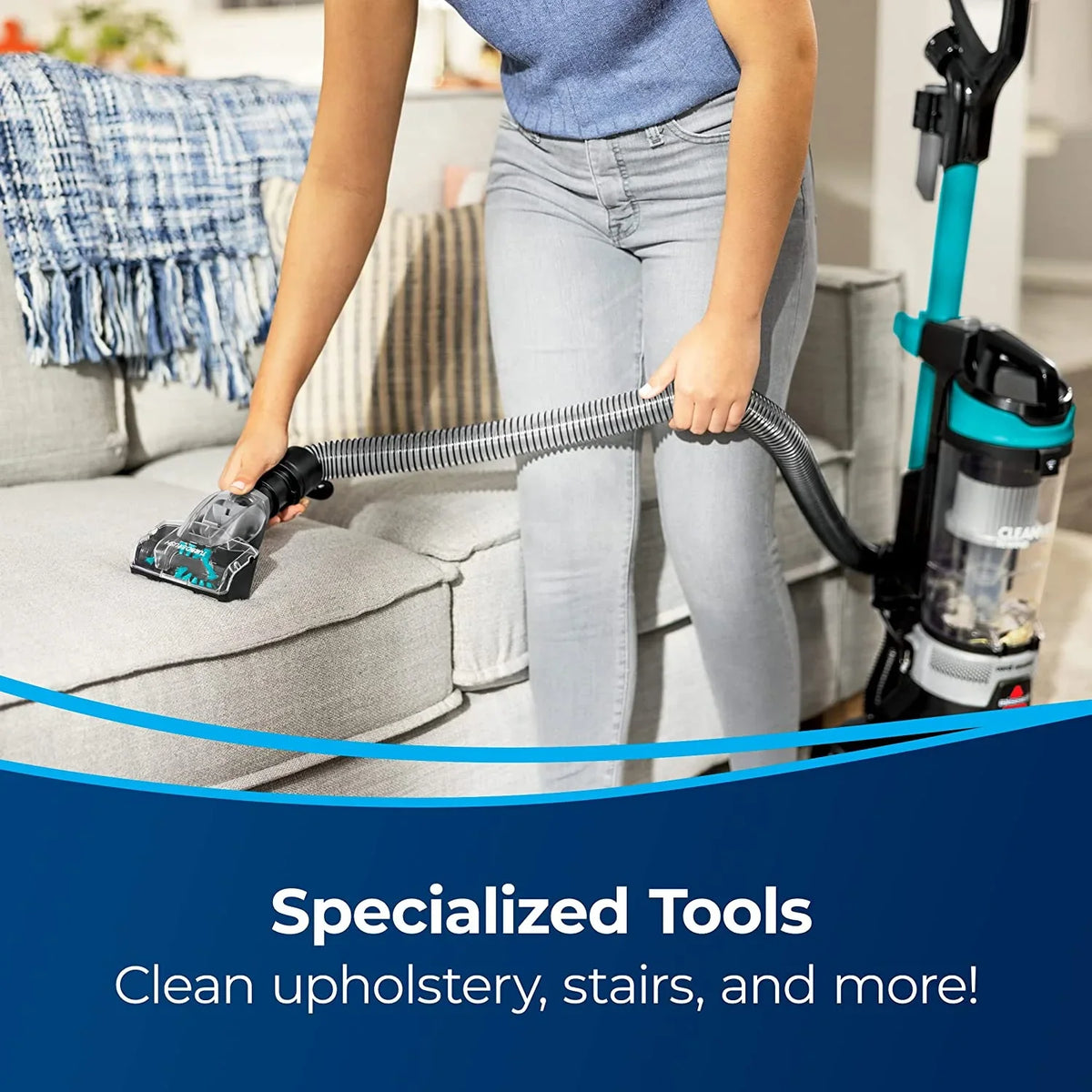BISSELL CleanView Rewind Upright Vacuum Cleaner 3676