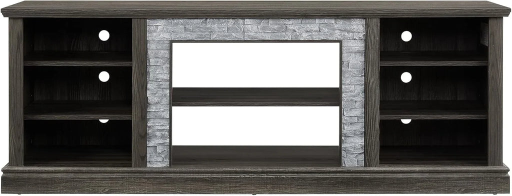 70 Inch TV Stand for TVs up to 80 Inch, Entertainment Center with Storage for Living Room, TV Console for Bedroom, Media Console for 40/50/55/60/65/70/75/80 Inch TV, White