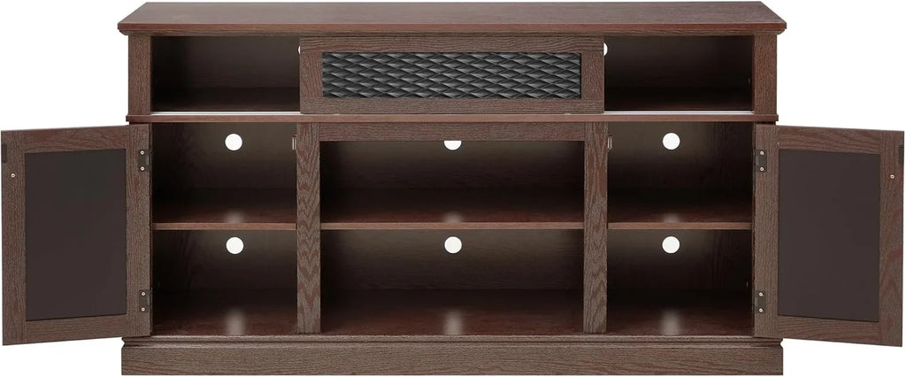 70 Inch TV Stand for TVs up to 80 Inch, Entertainment Center with Storage for Living Room, TV Console for Bedroom, Media Console for 40/50/55/60/65/70/75/80 Inch TV, White