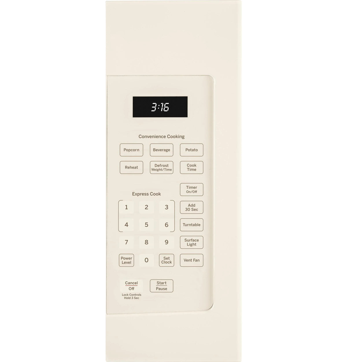 GE JVM3160RFSS 30 Over-the-Range Microwave Oven with 1.6 cu. ft. Capacity 2-Speed 300 CFM Venting in Stainless Steel