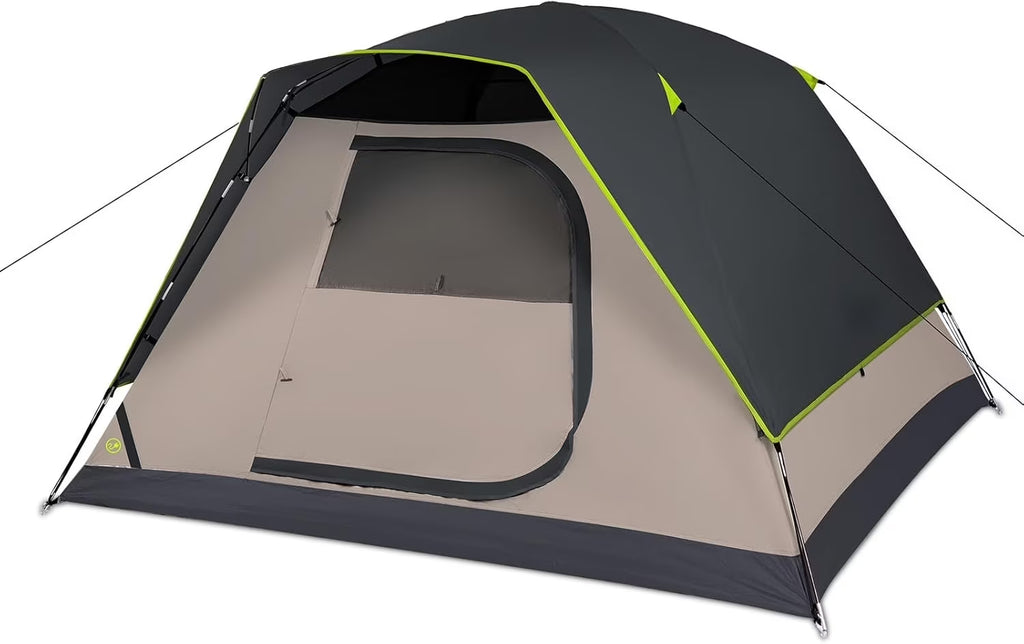 Camping Tent, 4 Person Dome Tents for Camping with Rainfly, Waterproof Clip Easy Setup Portable Family Tent with