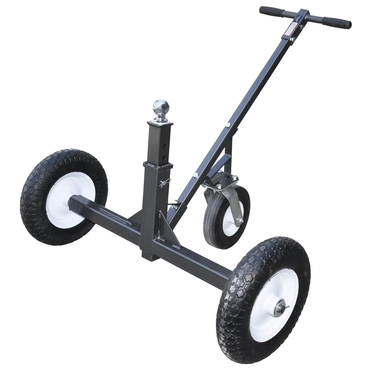 Tow Tuff Adjustable Heavy Duty 800 Pound Capacity Portable Trailer Dolly