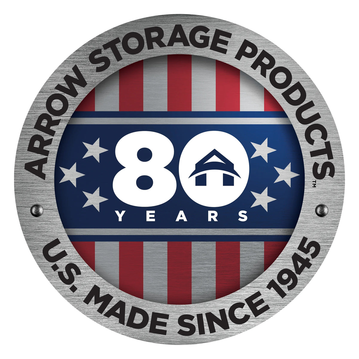 Arrow Select Steel Storage Shed Steel Storage Shed, 6x5, Charcoal