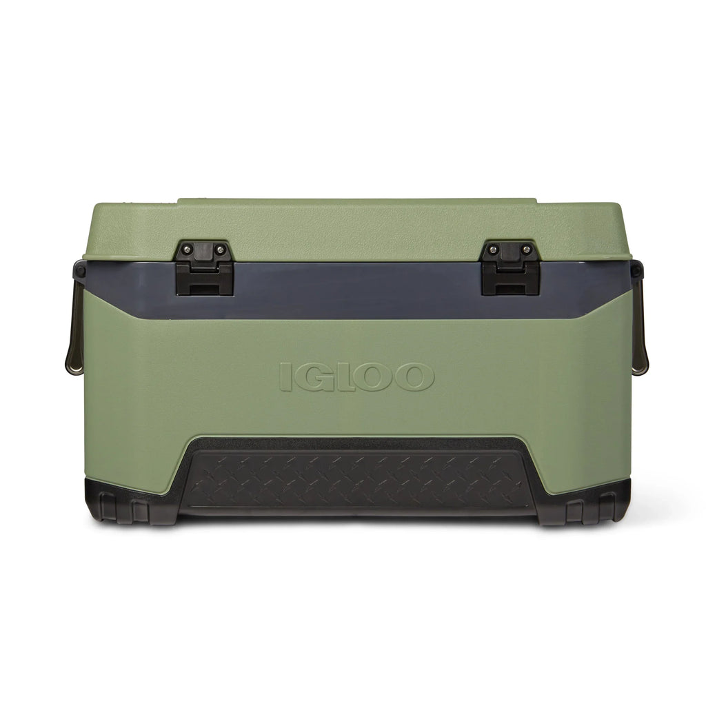 Igloo 72 QT BMX Ice Chest Cooler with Cool Riser Technology, Oil Green