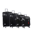 4-Piece Sage Green Softside Luggage Set with Spinner Wheels, Lightweight Expandable Suitcases (20"/24"/28"/32")