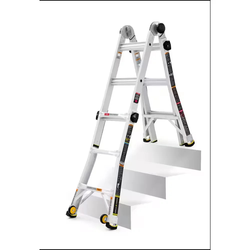Gorilla Ladders Multi-Position Ladder 14 ft. Reach Height 375 lbs. Load Capacity