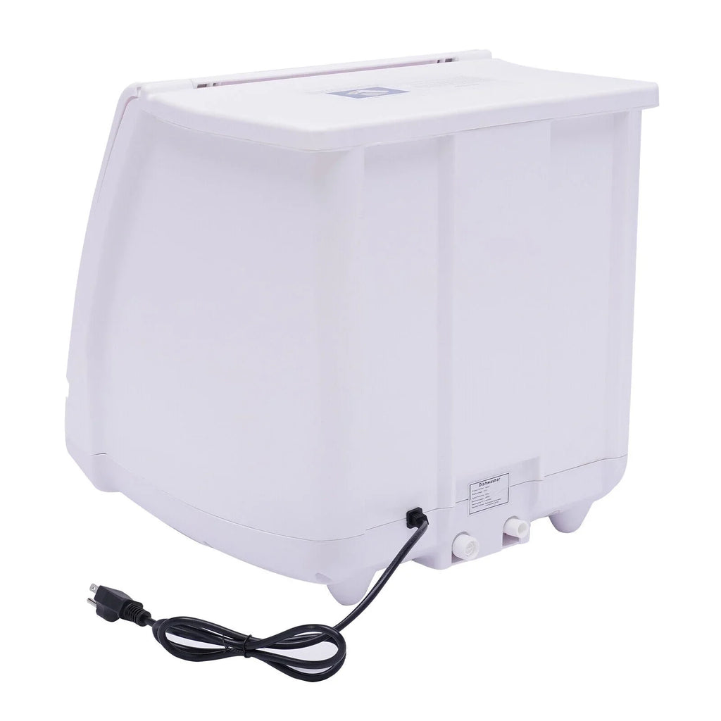 FETCOI Portable Countertop Portable Countertop Dishwasher Compact Dishwasher 5 Programs