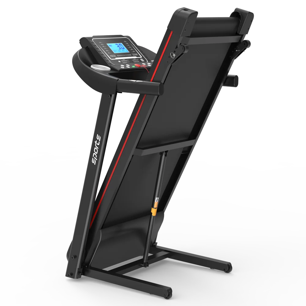 Holaki Home Foldable Treadmill with Incline, Folding Treadmill for Home Workout, Electric Walking Running Treadmill Machine 5" LCD Screen 250 LB Capacity Bluetooth Music