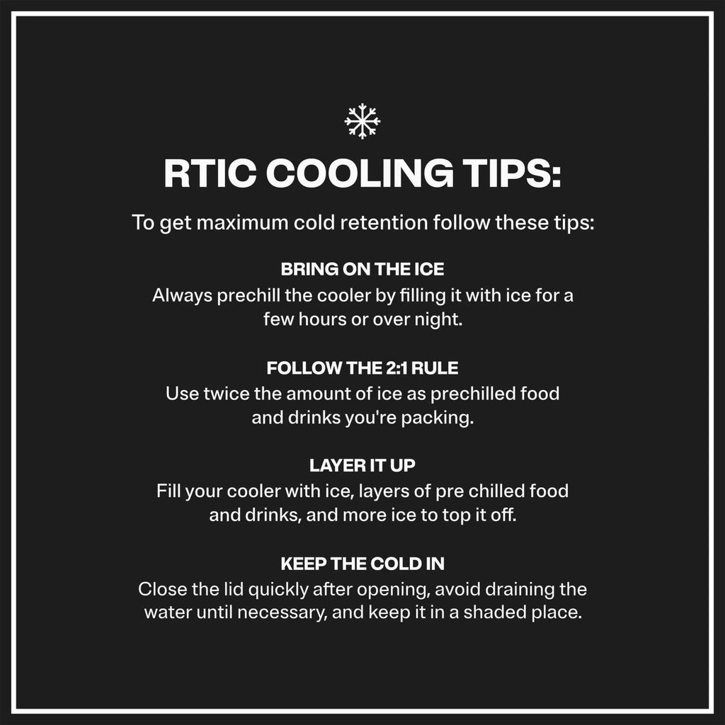 RTIC 32 QT Ultra-Light Hard-Sided Ice Chest Cooler, Fits 48 Cans, Dark Grey & Cool Grey