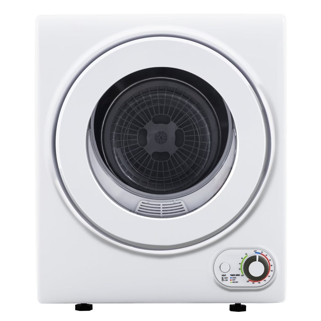 Simzlife 1.6 Cu. ft. Portable Clothes Dryer, Electric Compact Dryer Machine, 19.5 in W, 23.6 in H