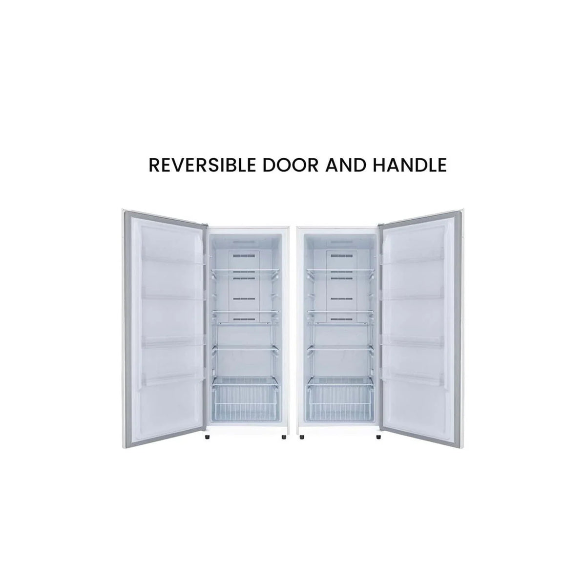 Conserv 17 cu. ft Convertible Upright Freezer/Refrigerator in Stainless