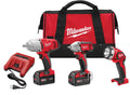 Milwaukee M18 2696-23 18V 3Pc Impact Combo Kit