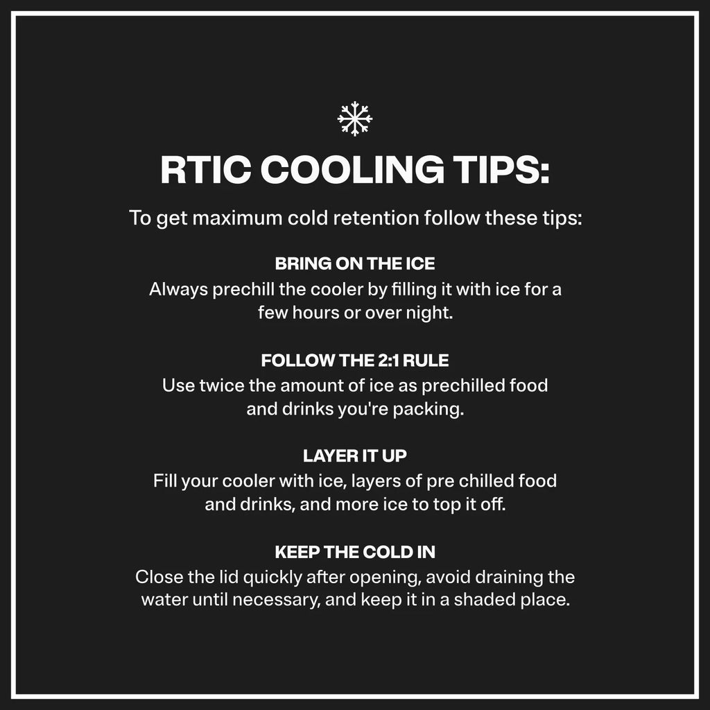 RTIC 45 QT Ultra-Tough Wheeled Hard-Sided Ice Chest Cooler, Fits 60 Cans, White