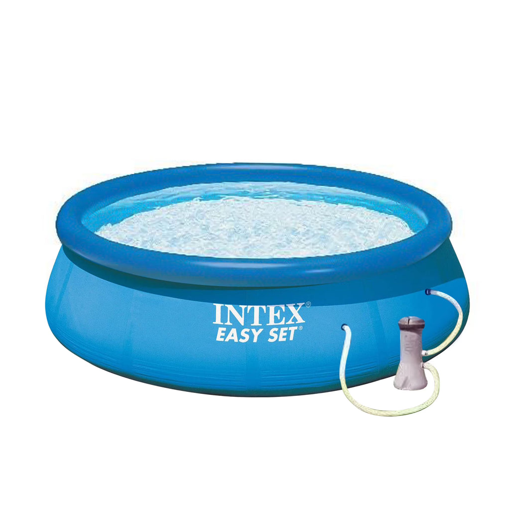 Intex 12' x 30" Easy Set Above Ground Swimming Pool & Filter Pump | 28131EH