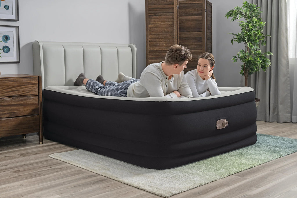 Bestway Tritech Air Mattress Queen 24" with Built-in AC Pump Included