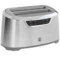 Kenmore Elite 4-Slice Toaster with Auto Lift, Long Slot, Stainless Steel, Digital Controls, Extra Wide Slots