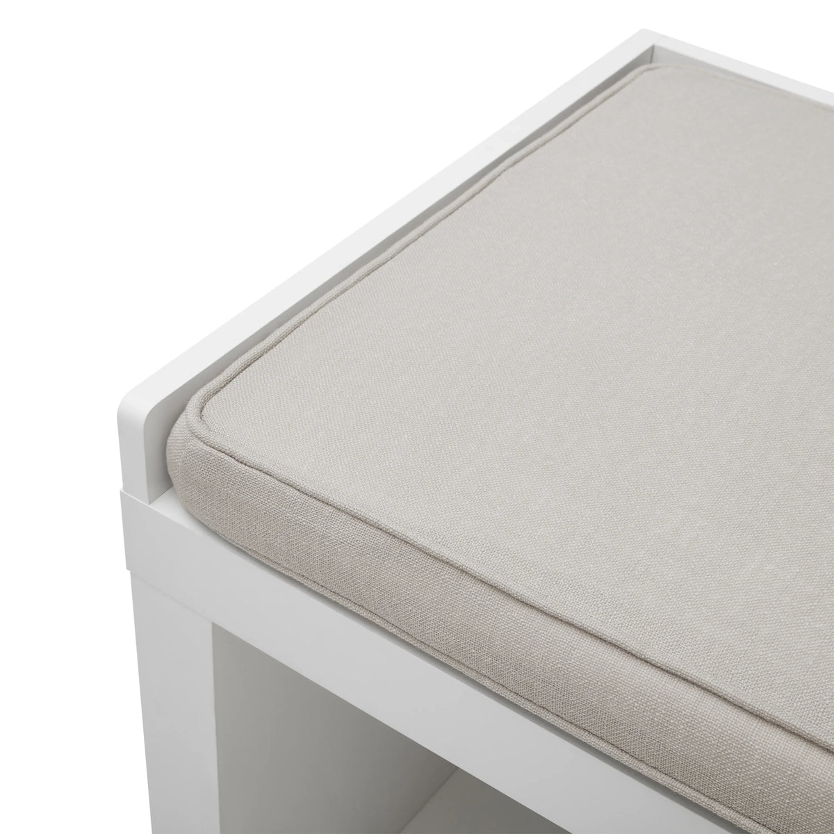 Better Homes & Gardens 4-Cube Shoe Storage 58.39" Bench, Weathered