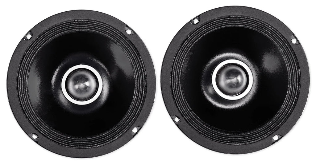 2) Pairs Rockville X6.5C Competition 6.5" 1000 Watt Component Car Audio Speakers