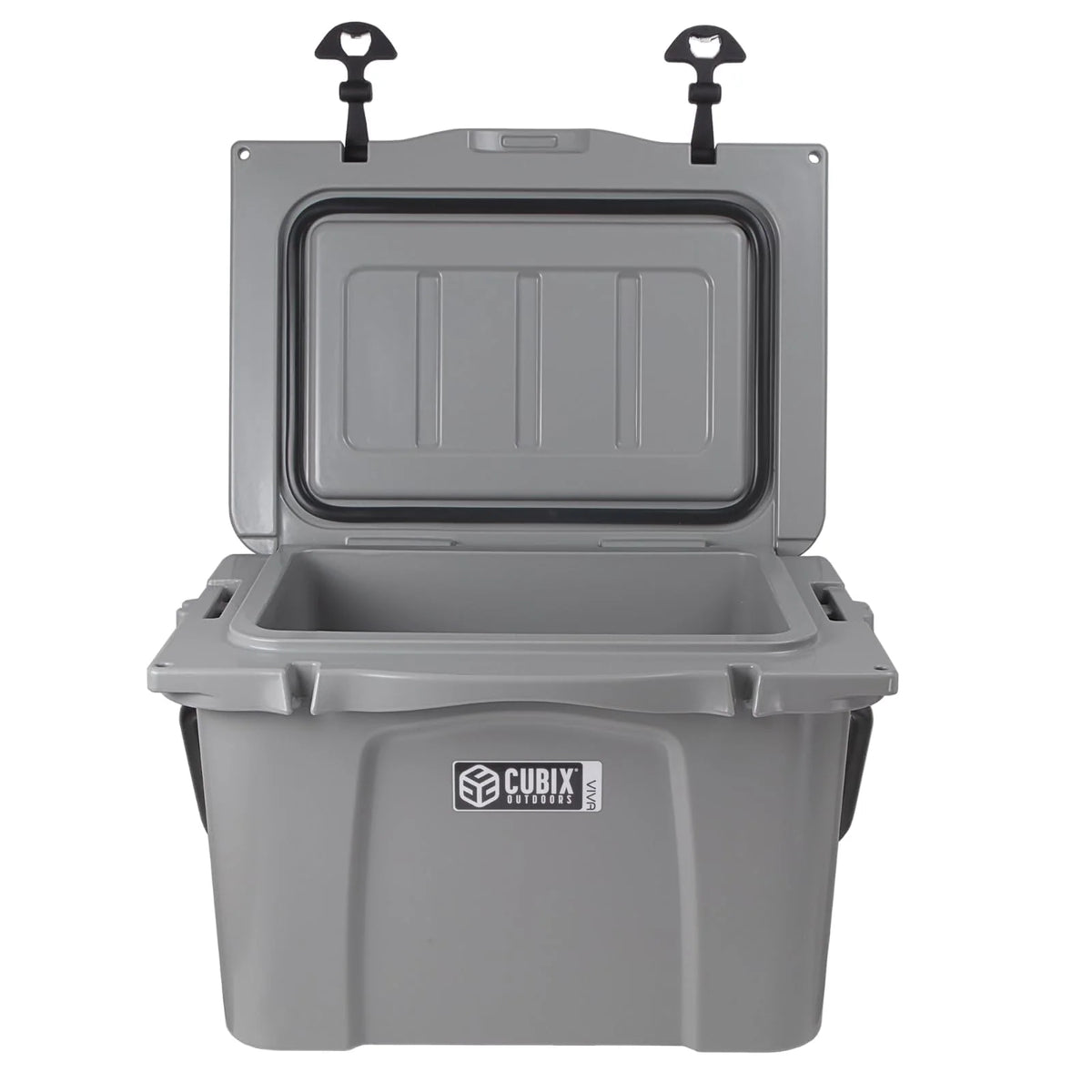 Cubix Outdoors Viva 25 QT Portable Insulated Hard Cooler - Fits 30 Cans - Abyss Blue