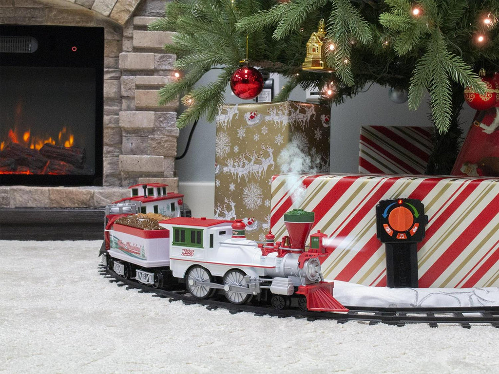 Winter Wonderland Battery Operated Train Set with Remote