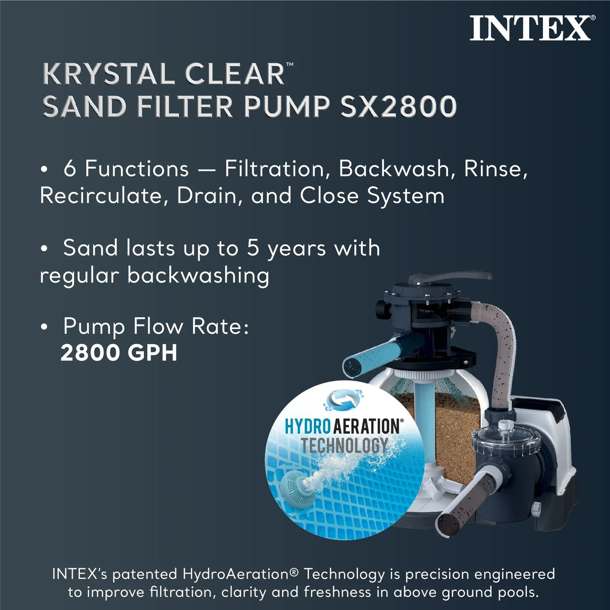 Intex Ultra Frame 26' x 52" Round Above Ground Outdoor Swimming Pool Set