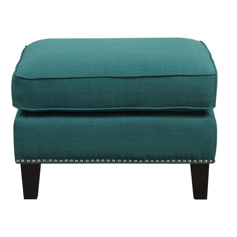 Picket House Emery Ottoman Heirloom Charcoal