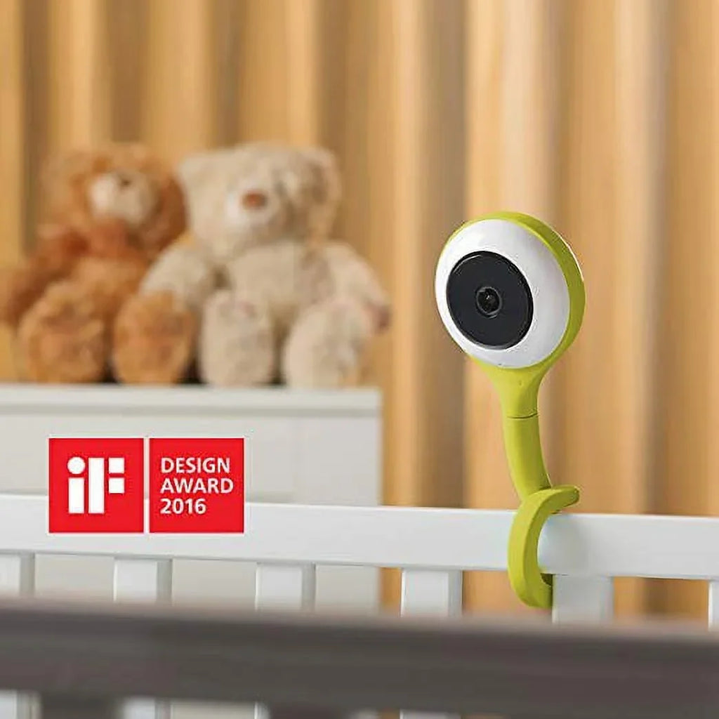 Lollipop Baby Monitor Pistachio Smart WiFi Camera with True Cry Detection Breathing & Sleep Tracking