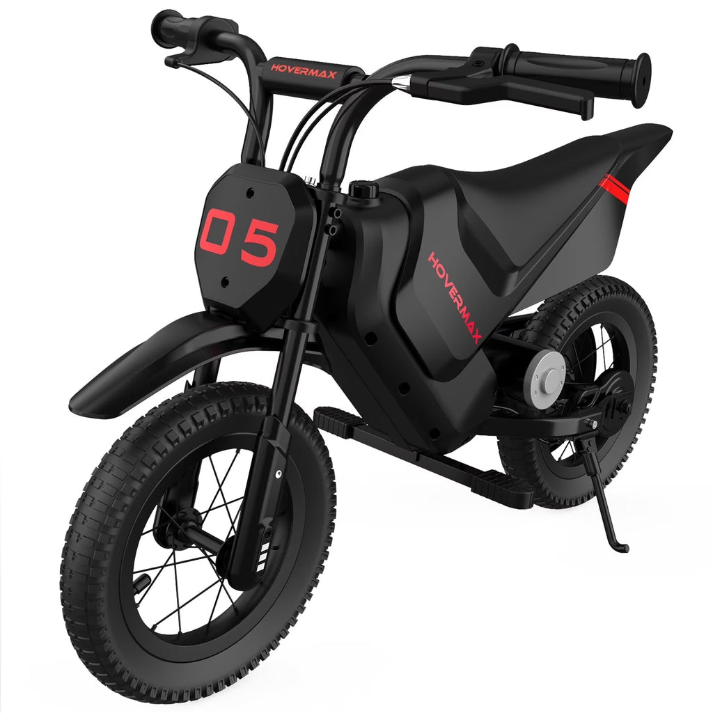 HOVERMAX Electric Dirt Bike, 150W Electric Motorcycle 10MPH Max Speed, Ride On Toys motocross for Kids