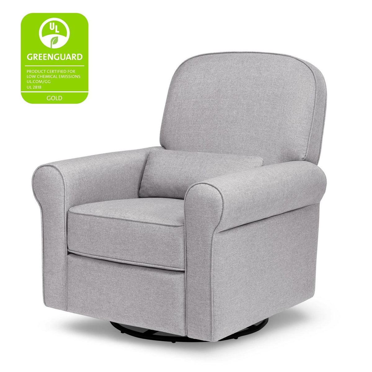DaVinci Ruby Recliner and Glider in Misty Grey