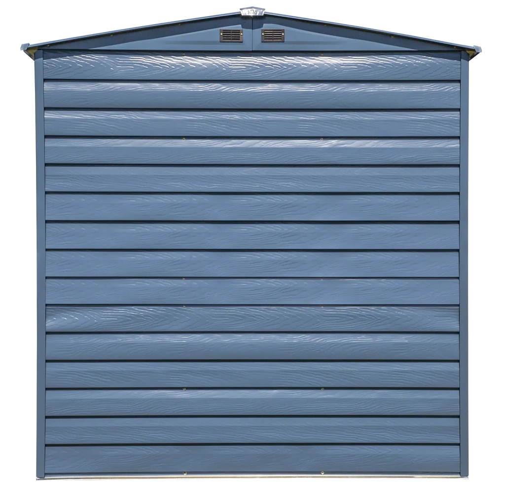 Arrow Select Steel Storage Shed Steel Storage Shed, 6x5, Charcoal