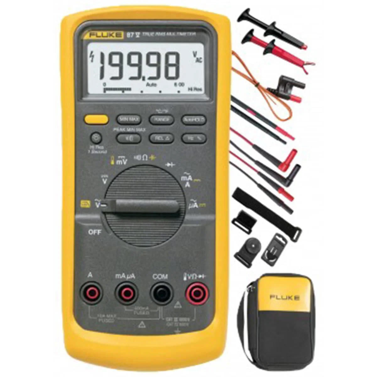 Fluke INDUSTRIAL TRUE-RMS MULTIMETER COMBO KIT