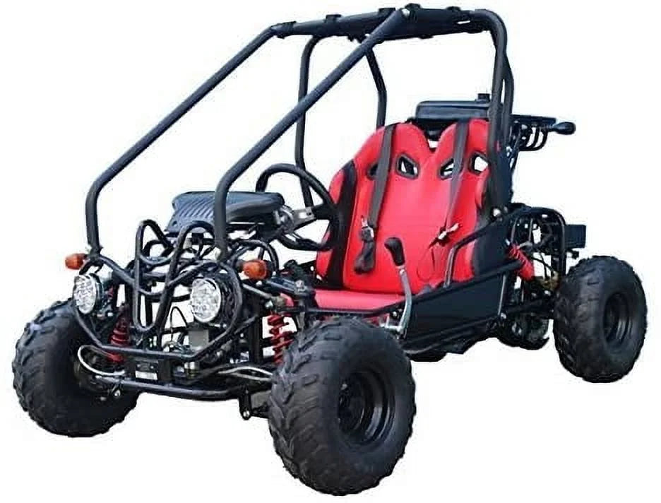 Tao Tao GK110 110cc Gas Go-Kart Youth Automatic with Reverse Red