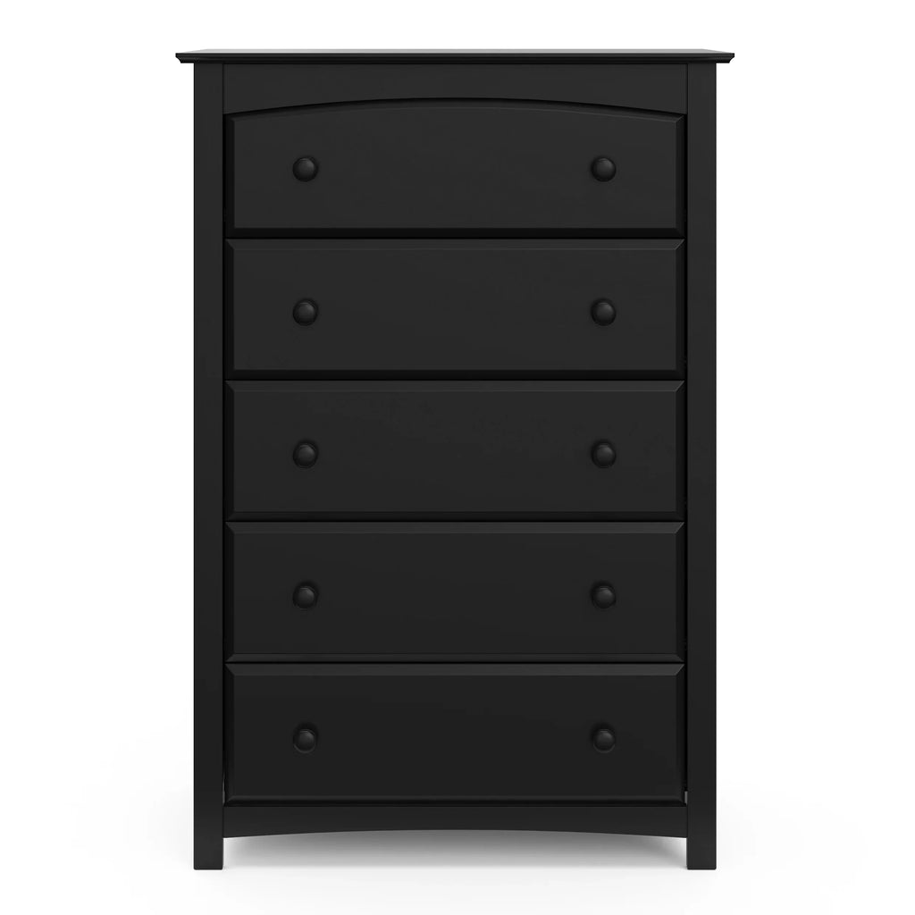 Storkcraft Kenton 5 Drawer Nursery Dresser, Pebble Gray