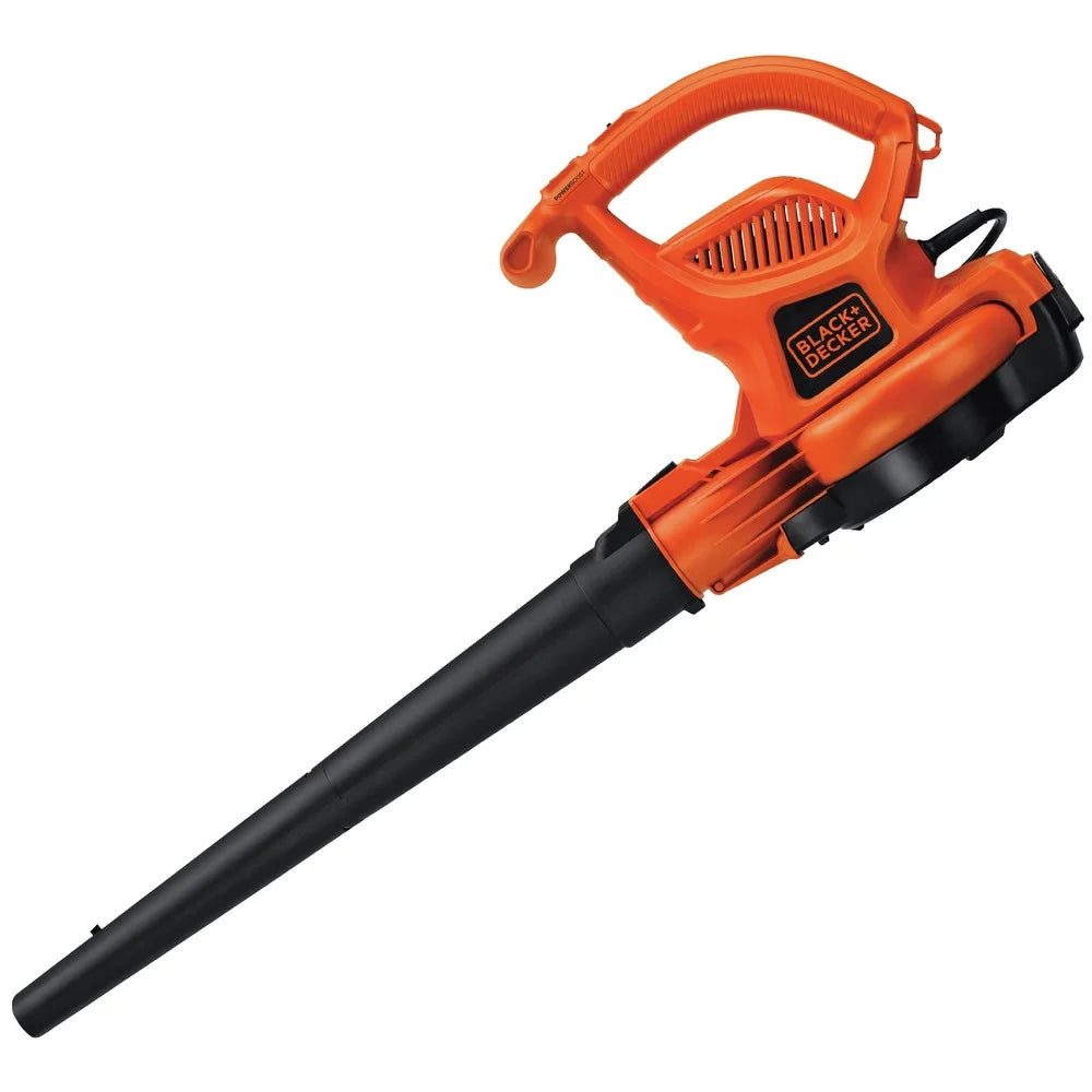 BLACK+DECKER VACPACK 120V/240V 12 Amp Corded 3-in-1 Leaf Blower/Vacuum/Mulcher, (BEBL7000)