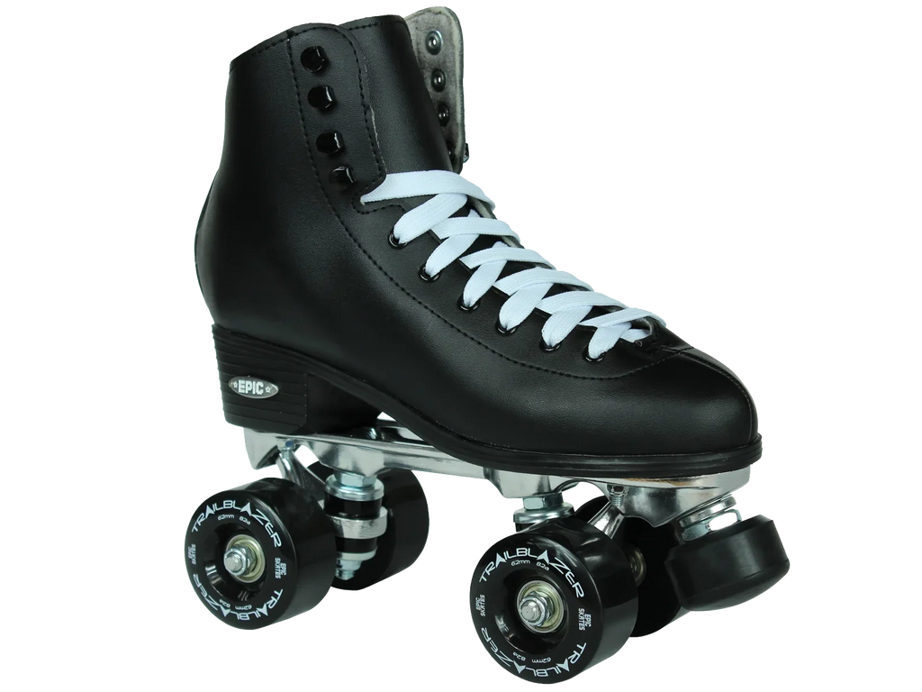 Epic Classic Black Quad Roller Skates