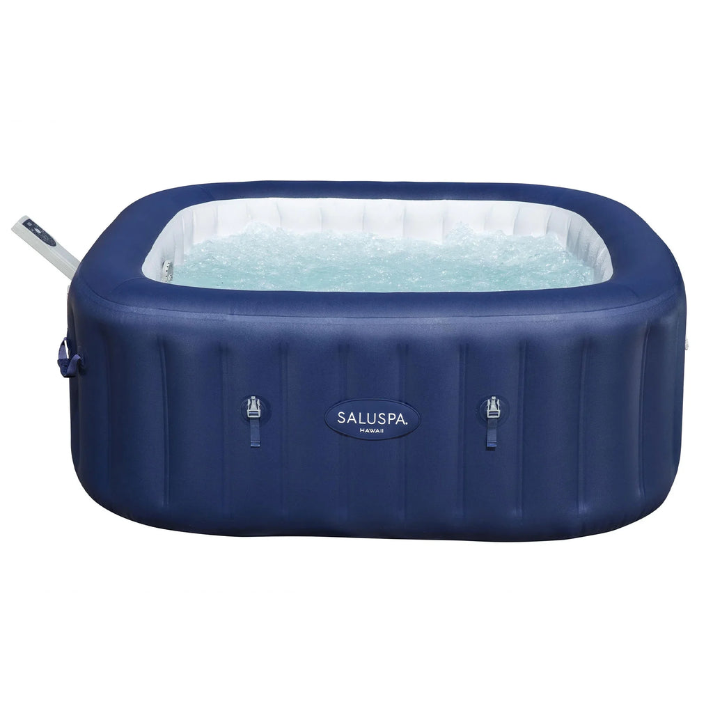 Bestway SaluSpa Hawaii Smart AirJet Inflatable Hot Tub w/ EnergySense Cover