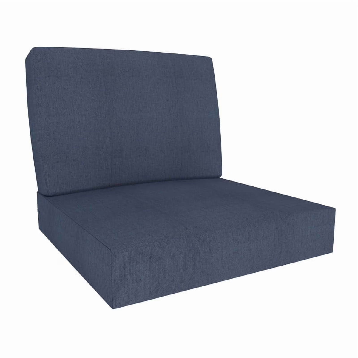 Covers&All Outdoor Sunbrella Deep Seat Cushion Set, Water, UV & Fade Resistant Patio Chair Cushions, High-Density 5" Thick Seat & Back Cushions for Outdoor Furniture