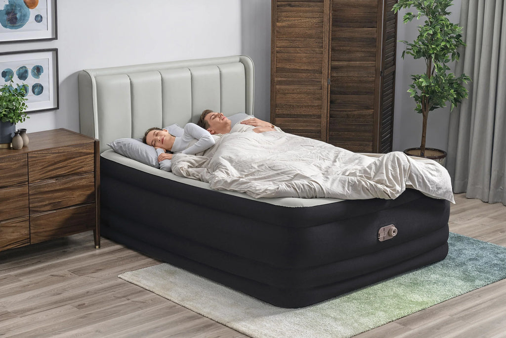 Bestway Tritech Air Mattress Queen 24" with Built-in AC Pump Included