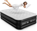 18 Inch Quick Inflation/Deflation Air Bed with Built In Pump, Full