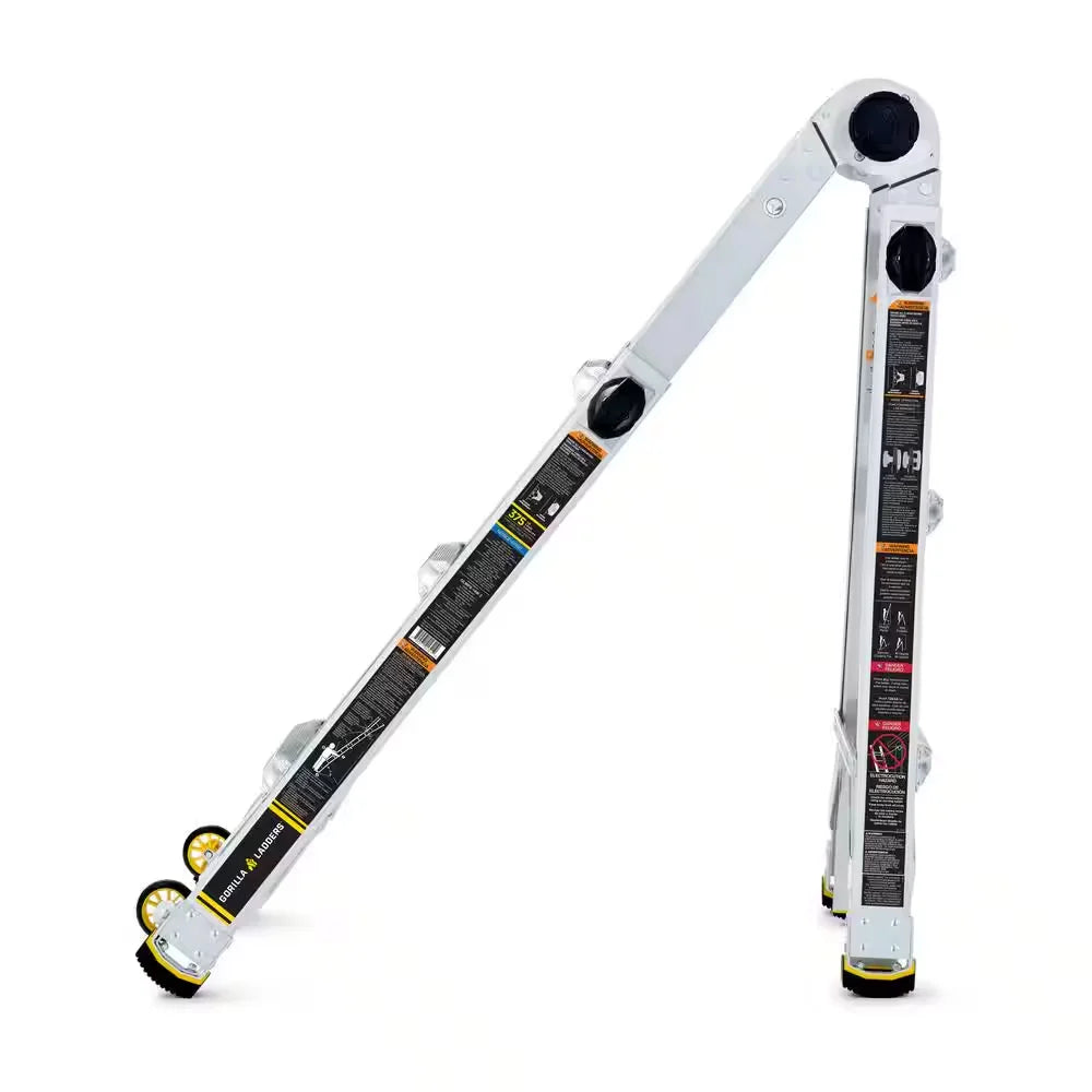 Gorilla Ladders Multi-Position Ladder 14 ft. Reach Height 375 lbs. Load Capacity