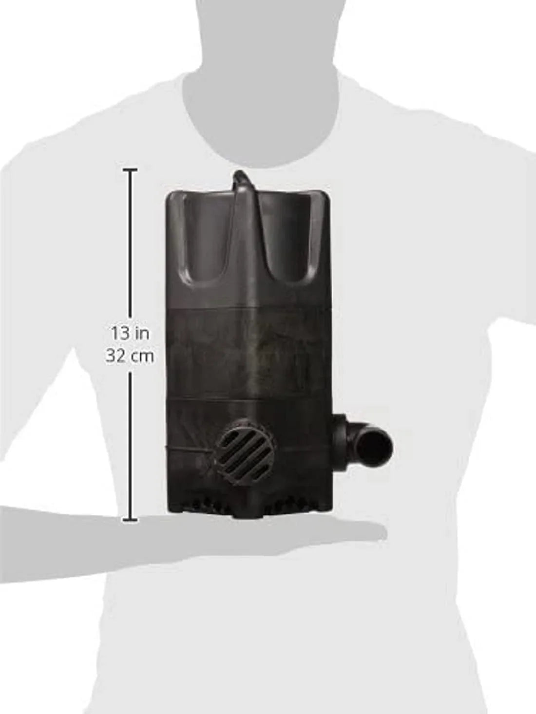 Little Giant 566407 WGP-95-PW Dual Discharge Direct Drive Submersible Waterfall and Pond Pump, 700 Watts, 4,280 GPH