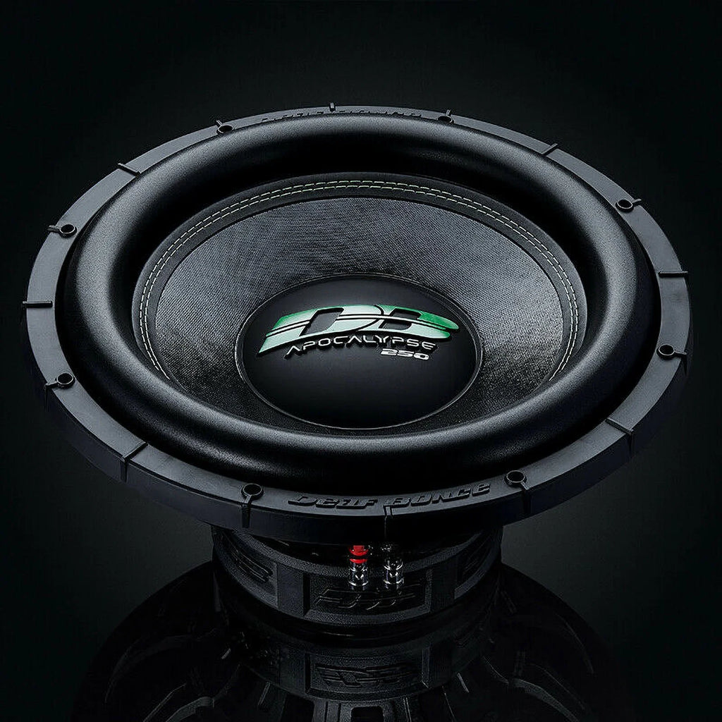 Deaf Bonce Apocalypse 15" 4000 Watt 1 Ohm Car Subwoofers (2 Pack)