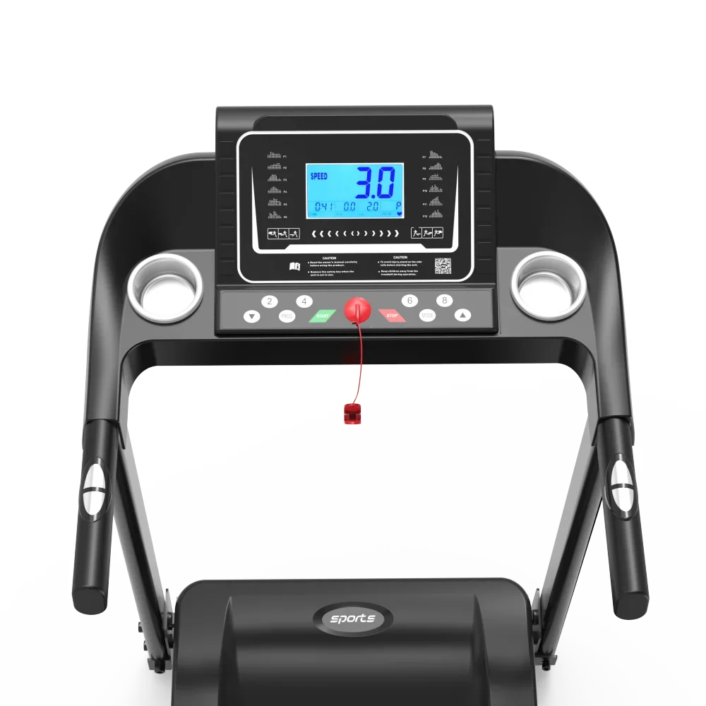 Holaki Home Foldable Treadmill with Incline, Folding Treadmill for Home Workout, Electric Walking Running Treadmill Machine 5" LCD Screen 250 LB Capacity Bluetooth Music