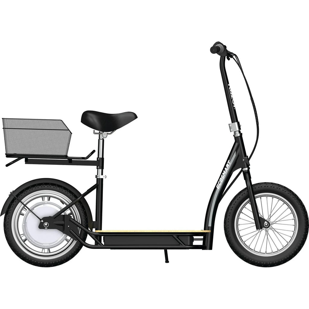 Razor EcoSmart Metro HD Seated Electric Scooter – Black. up to 15.5 mph. for Teen and Adult