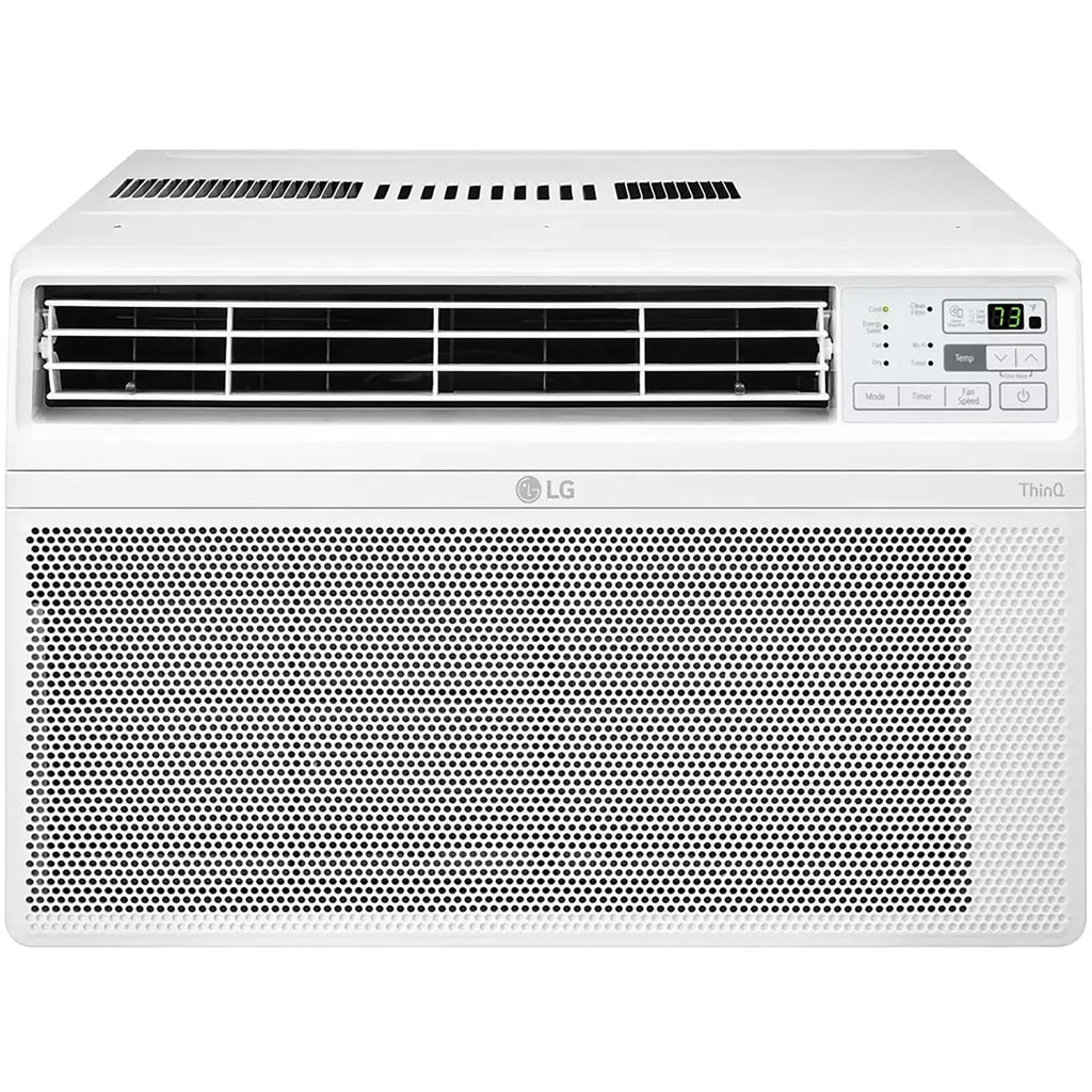 Restored LG 12,000 BTU 115V Window Air Conditioner Cools 550 sq. ft. with Wi-Fi, (Refurbished)