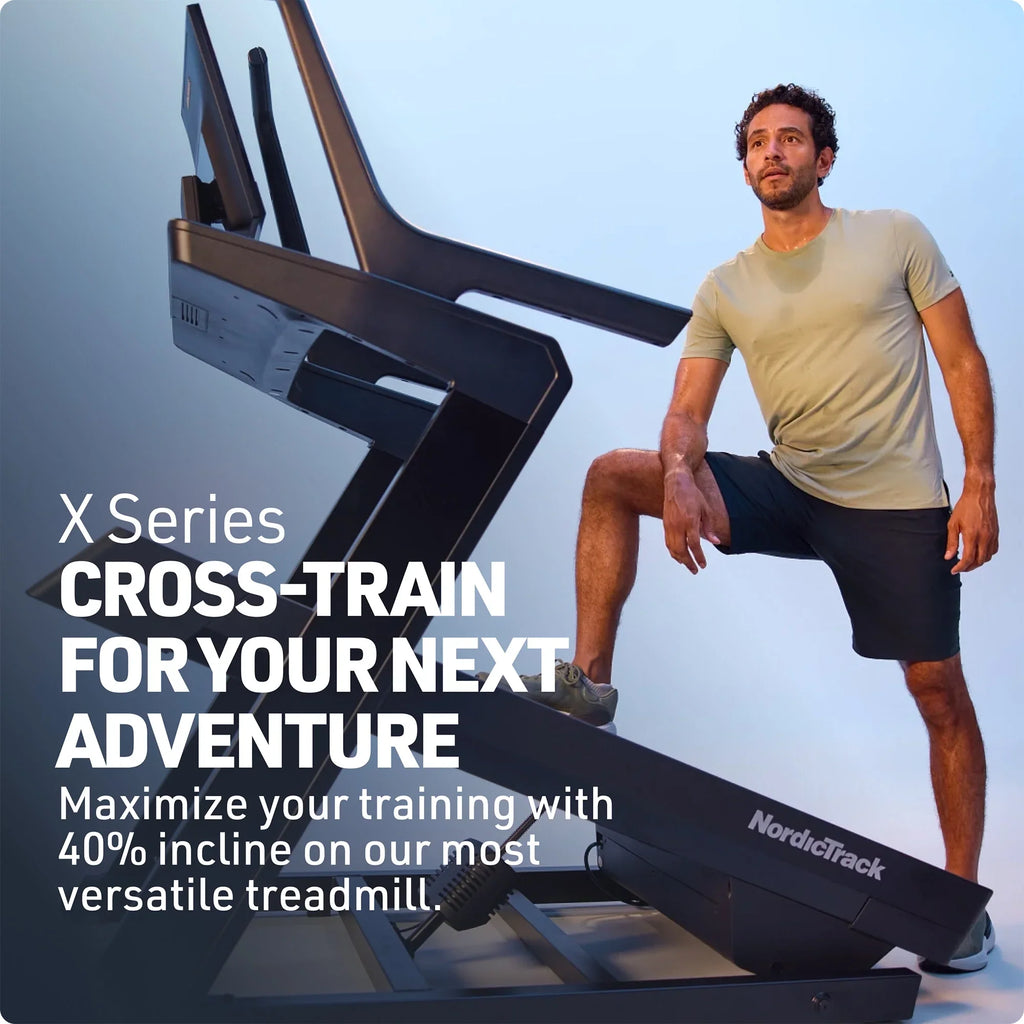 NordicTrack X16 Treadmill with 40% Incline for Strength and Cardiovascular Health