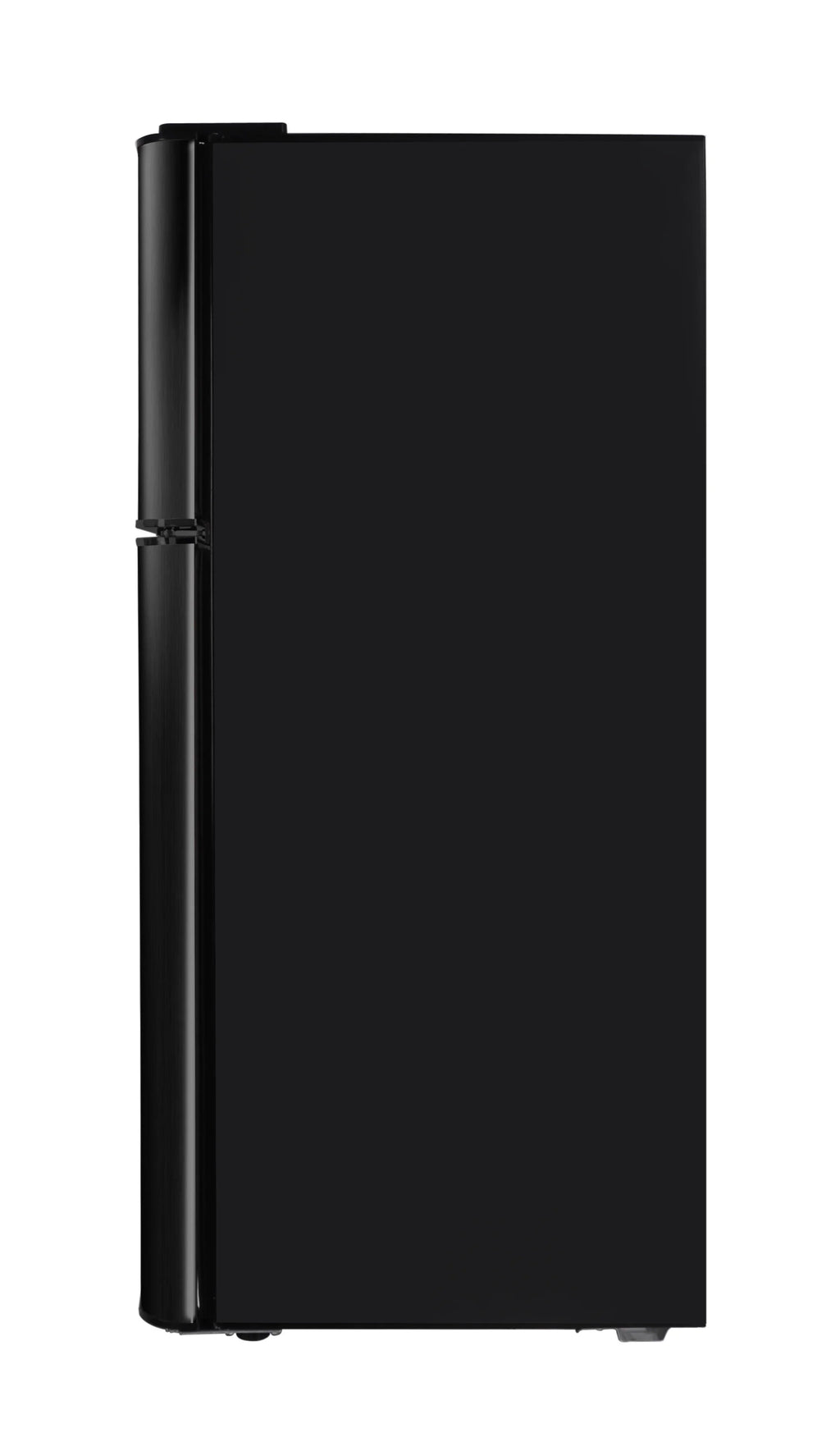 FRIGIDAIRE 4.5 Cu Ft, 2 Door Refrigerator With Freezer Capacity 1.35 Cu Ft, Manual Defrost Black Stainless Steel
