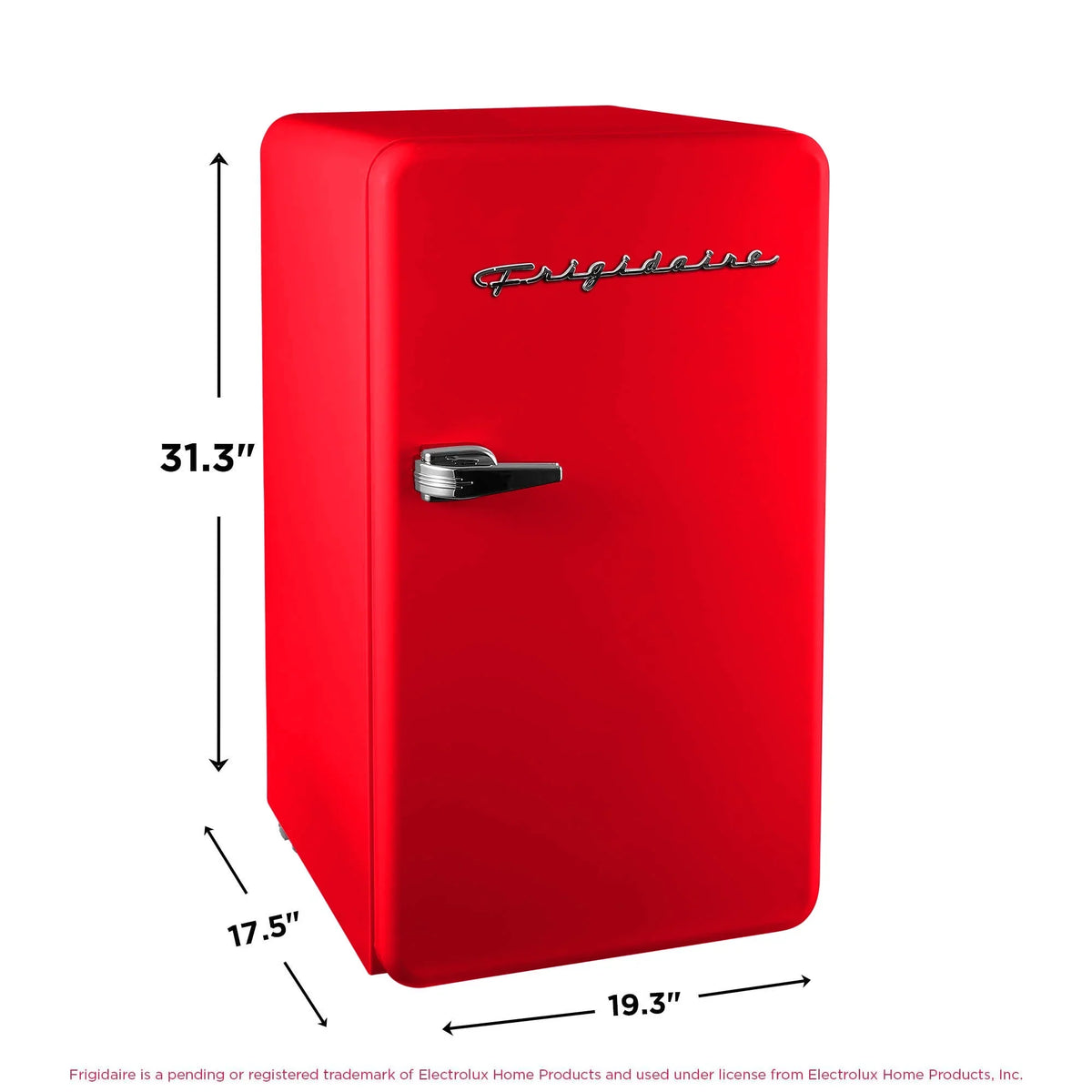 Frigidaire 3.2 Cu. ft. Single Door Retro Compact Refrigerator EFR372, Blue