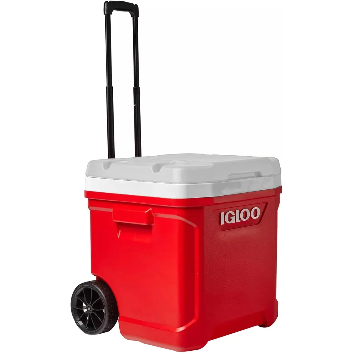 IGLOO Latitude 60 qt. Roller Hard Cooler - Red