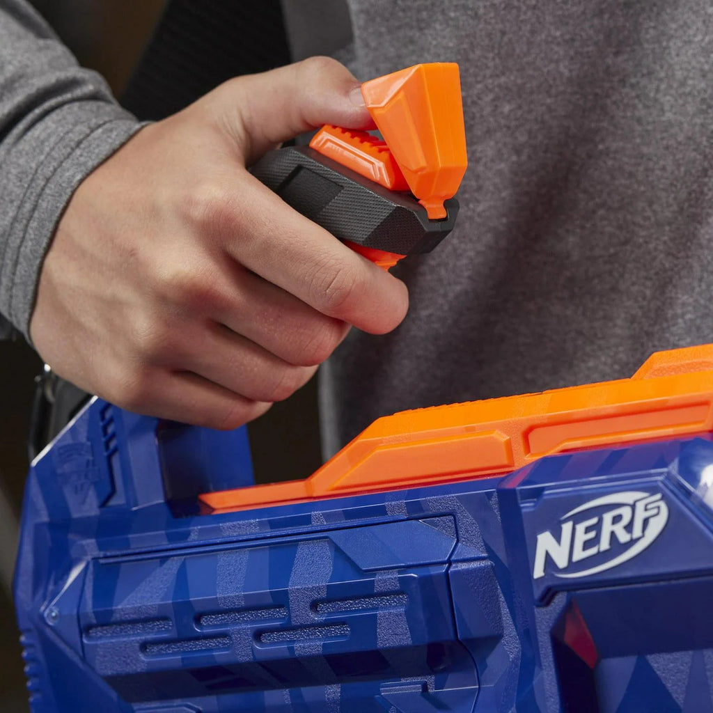 Nerf Elite Titan CS-50 Toy Blaster Fully Motorized 50 Dart Drum 50 Official Elite Dart Spinning Barrel. For Teens and Adults
